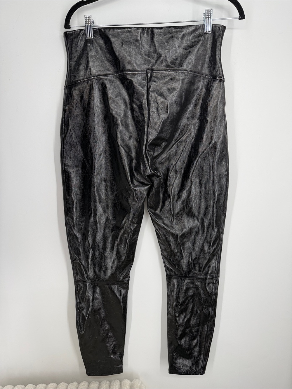 Spanx Faux Patent Leather Pants size XL - Picture 7 of 9